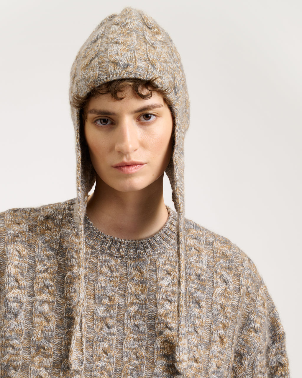 Earflap beanie
