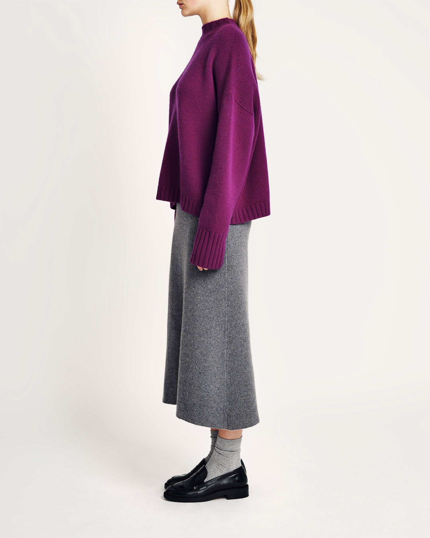SANNA Purple - Santosh clothing