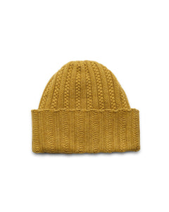 CHUNKY BEANIE Mustard - Santosh clothing